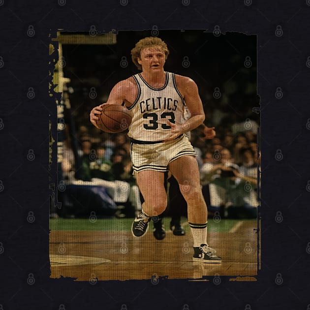 Larry Bird Celtics Vintage by CAH BLUSUKAN